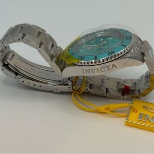 NWT Invicta Pro Diver 49910 Automatic Light Blue Steel Watch